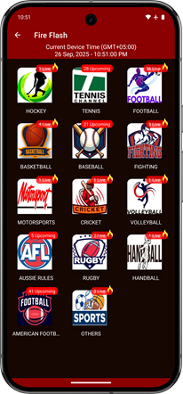 Fire Flash EVENTS